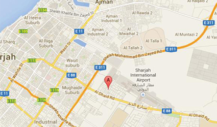 SAIF Zone Office Location Map